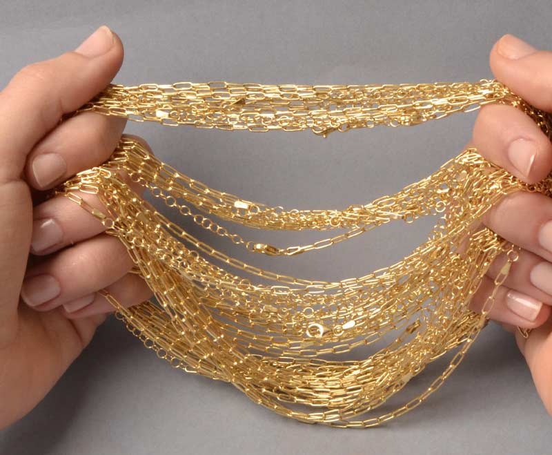 Cadenas de plata